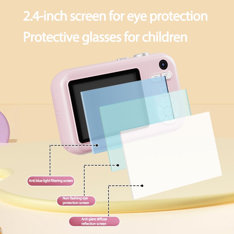 Camera Kids Mini HD Digital 2.0 inch Ips Screen Kids Digital Camera 1080P Phone with Camera for Kids Girls Boys Men Women