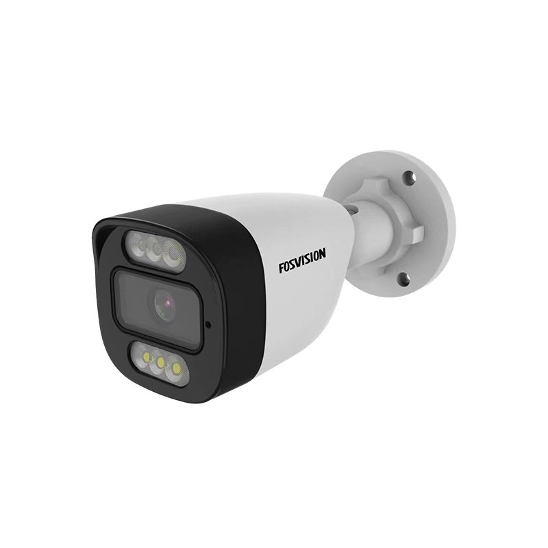 Fosvision Full Color Night Vision 2mp AHD TVI Coaxial Security CCTV Camera Full HD Plastic Bullet Weatherproof Outdoor Camera