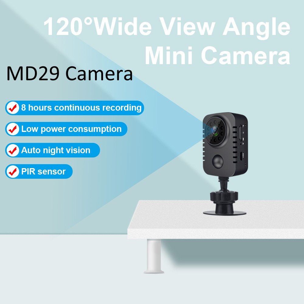 New Style Mini Body Camera Sport DV Night Vision 1080P PIR Camera Long Time Working Portable Sport Camera