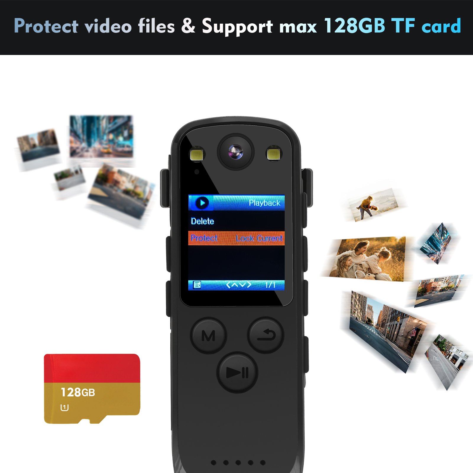 A31 Digital Mini Camera WIFI Webcam HD 1080P Video Recorder Camcorder Recording While Charging Dashcam