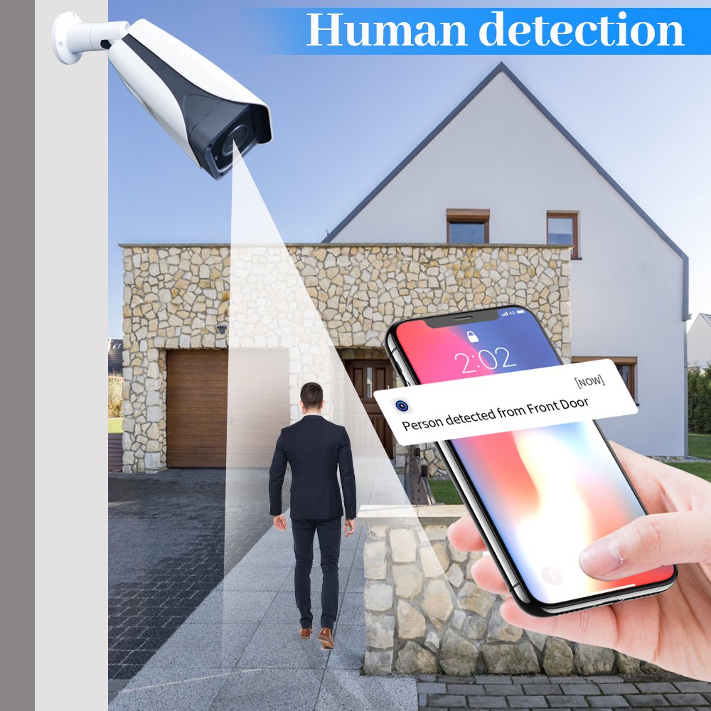 WESECUU best price surveillance analog ahd camera Vary focal lens IR Weather-proof Cameras Aluminum alloy cctv security camera
