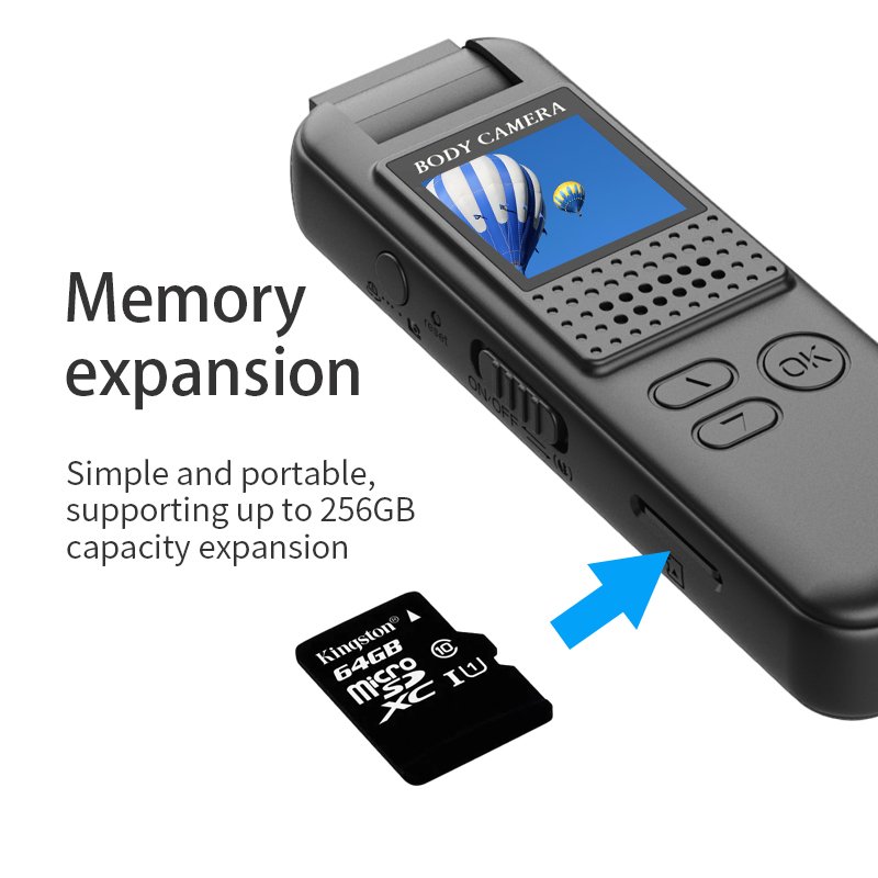 QZT Body Camera Night Vision Wide Angle Long Battery Life Sports Recorder Mini camera