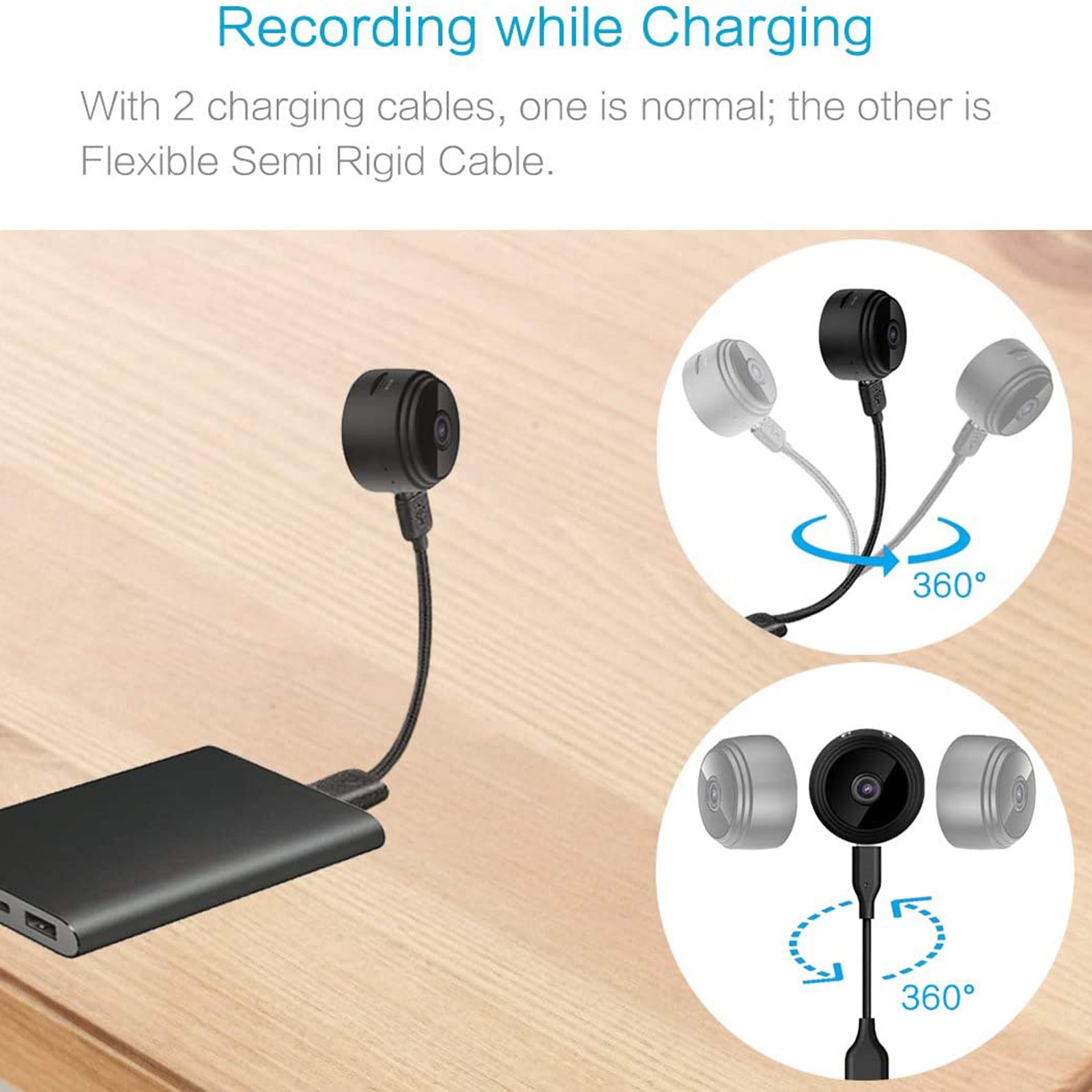 A9 Mini WiFi Camera for Monitoring Personal Property or Detecting Interest