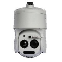 9 Inch Dual Lenses Dome PTZ Camera 640x512 50/35mm Thermal Imaging 4MP 40x Optical Zoom Long Distance Outdoor Waterproof IP66