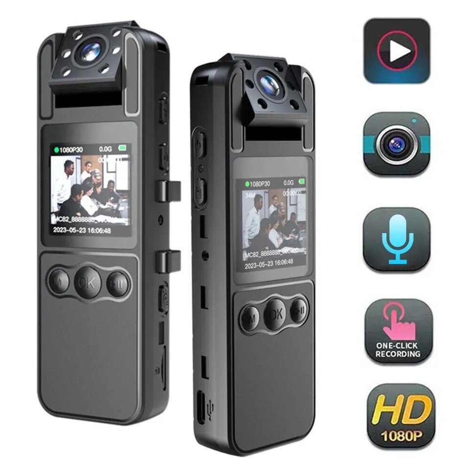 Portable Mini Camera Action Sport Digital Video Recorder 1080P Body Worn Security Cameras