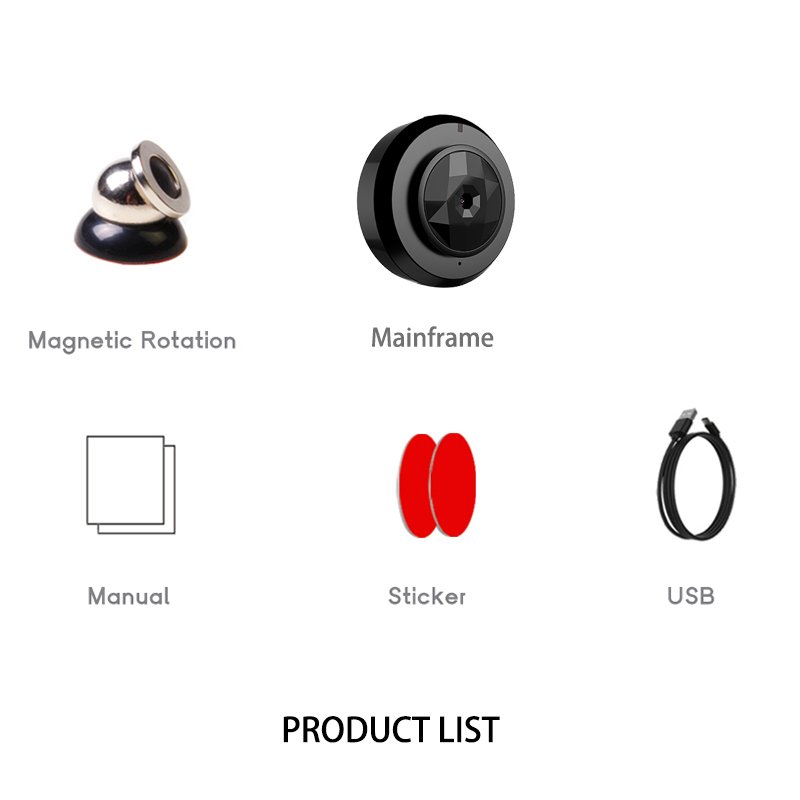 Night Vision C6T Wireless Security Camera View Angle Network One-way Built-in 300mAh Smart Camera Wifi