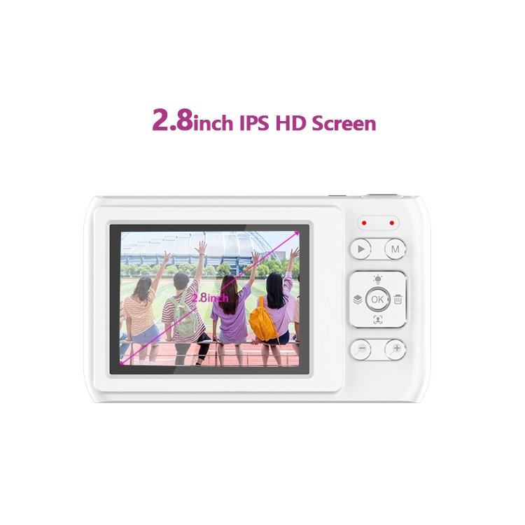 Mini Camera Video Recorder 1080P HD Vlogging Camera Anti-Shake Portable Digital Cameras with Auto Focus