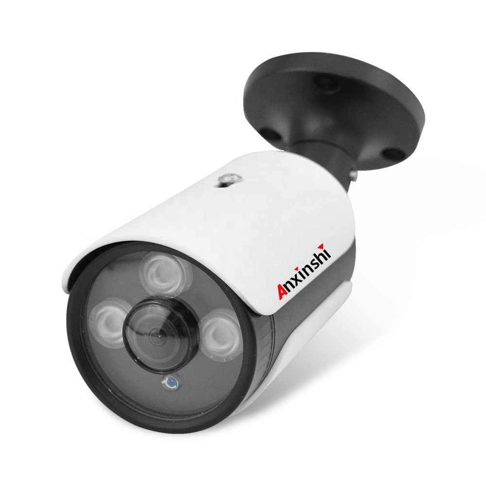 Anxinshi Security CCTV 5MP 8MP Fisheye Camera 4 in 1 IR 25M 180 Degree DVR Analog Bullet Camera