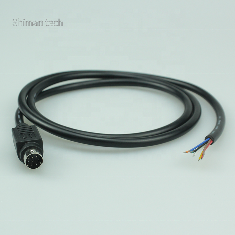 8-Pin Mini-DIN Single Ended Cable