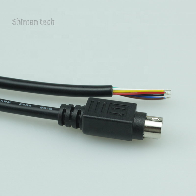 8-Pin Mini-DIN Single Ended Cable