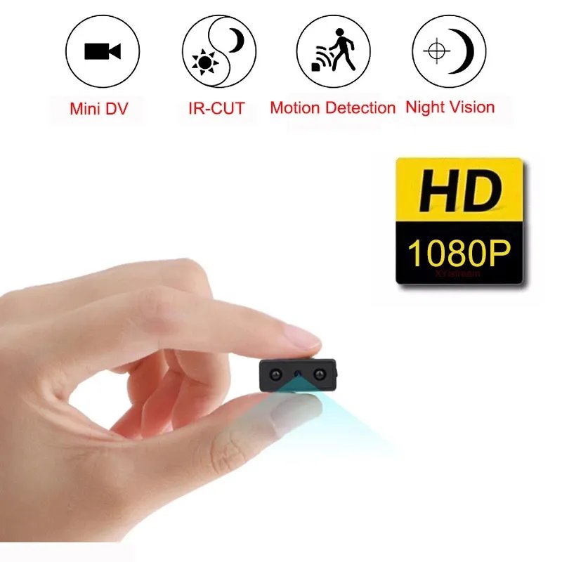 New Arrival Cheap Ultra-Portable HD 1080P Wireless Smart Surveillance Home Security XD Mini Camera with Motion Detection