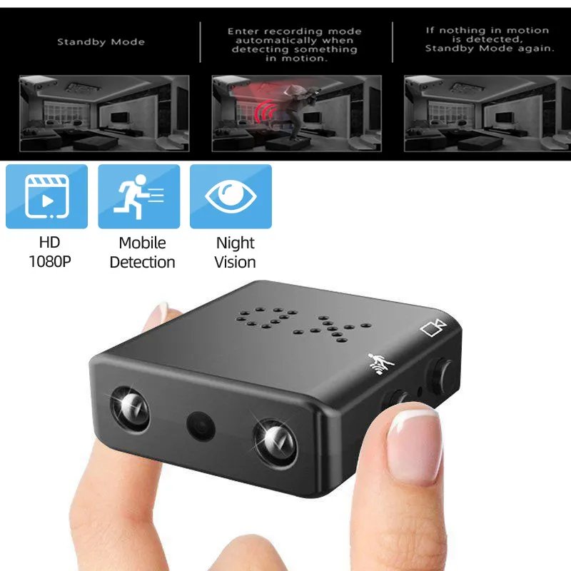 New Arrival Cheap Ultra-Portable HD 1080P Wireless Smart Surveillance Home Security XD Mini Camera with Motion Detection