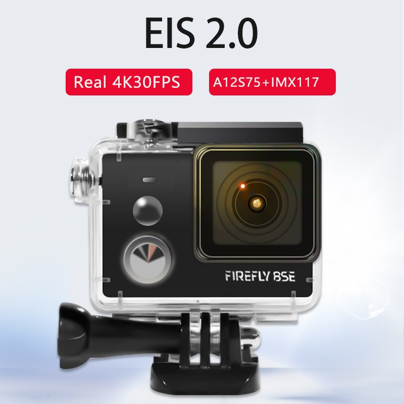 Hawkeye Firefly 8se 2024 New Style Sports Recording Function Waterproof WiFi FPV Action Camera distortionless for drone
