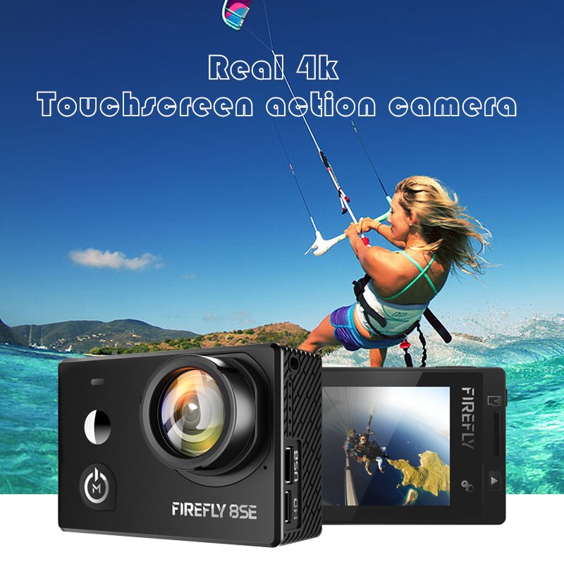 Hawkeye Firefly 8se 2024 New Style Sports Recording Function Waterproof WiFi FPV Action Camera distortionless for drone