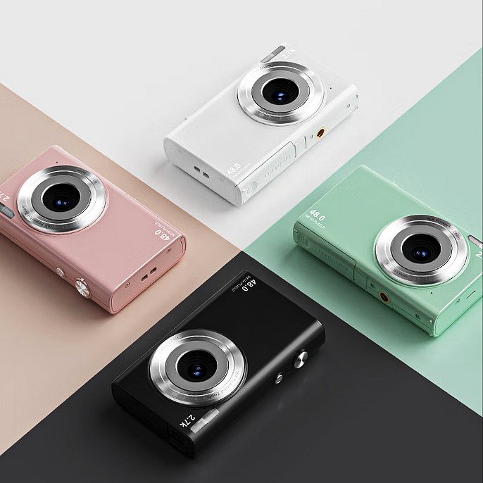 2024 New OEM DC402 Digital Camera 2.7K 16X Powerful Zoom 48 Mega Pixels Mini Size portable Camera Dslr Digital Video Cameras