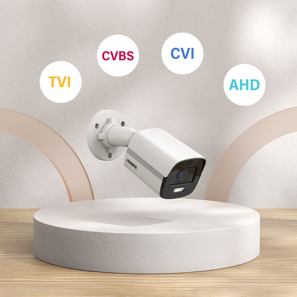 ANNKE NightChroma 3K(5MP) Security Camera 2.8mm Full Color Night Vision IP67 Outdoor Waterproof CCTV Camera