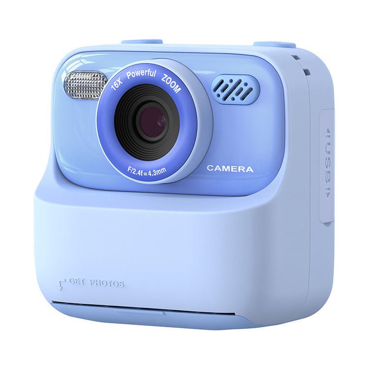 Music Playback Funny Photo Recording Toys Kids Cameras 2.4inch P79 Instant Print Camera for Children Gift