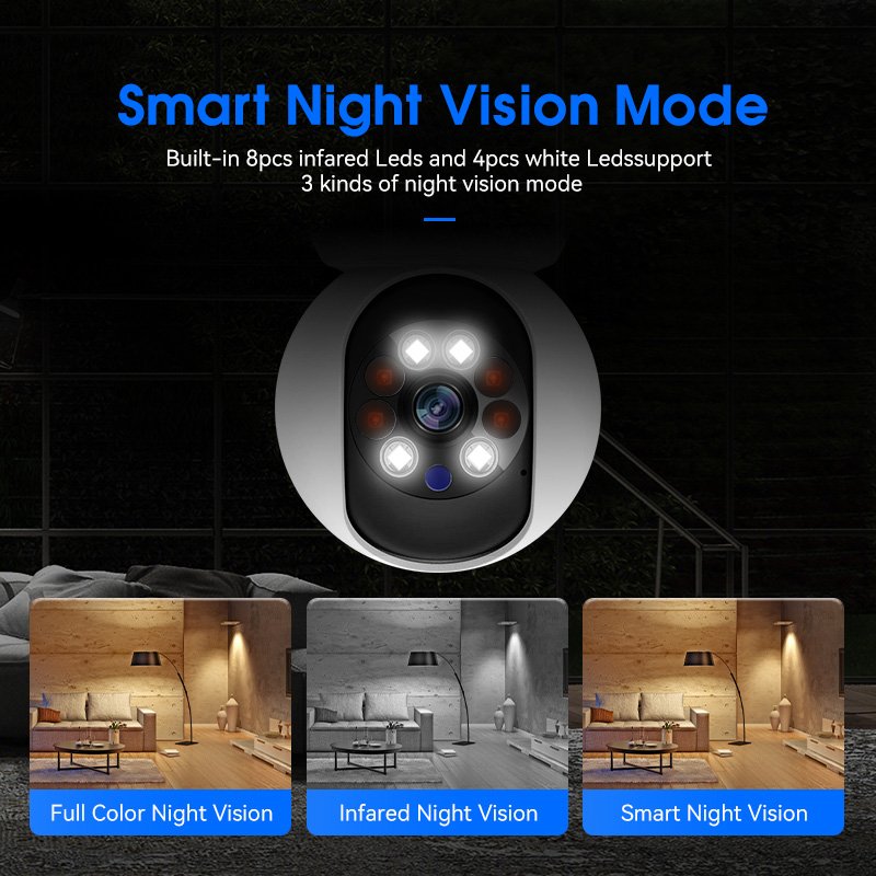 Anywii Home Network Camera Wifi Camera Wireless Wifi Ipcamera Home Security Network Security Wifi Ptz Camera