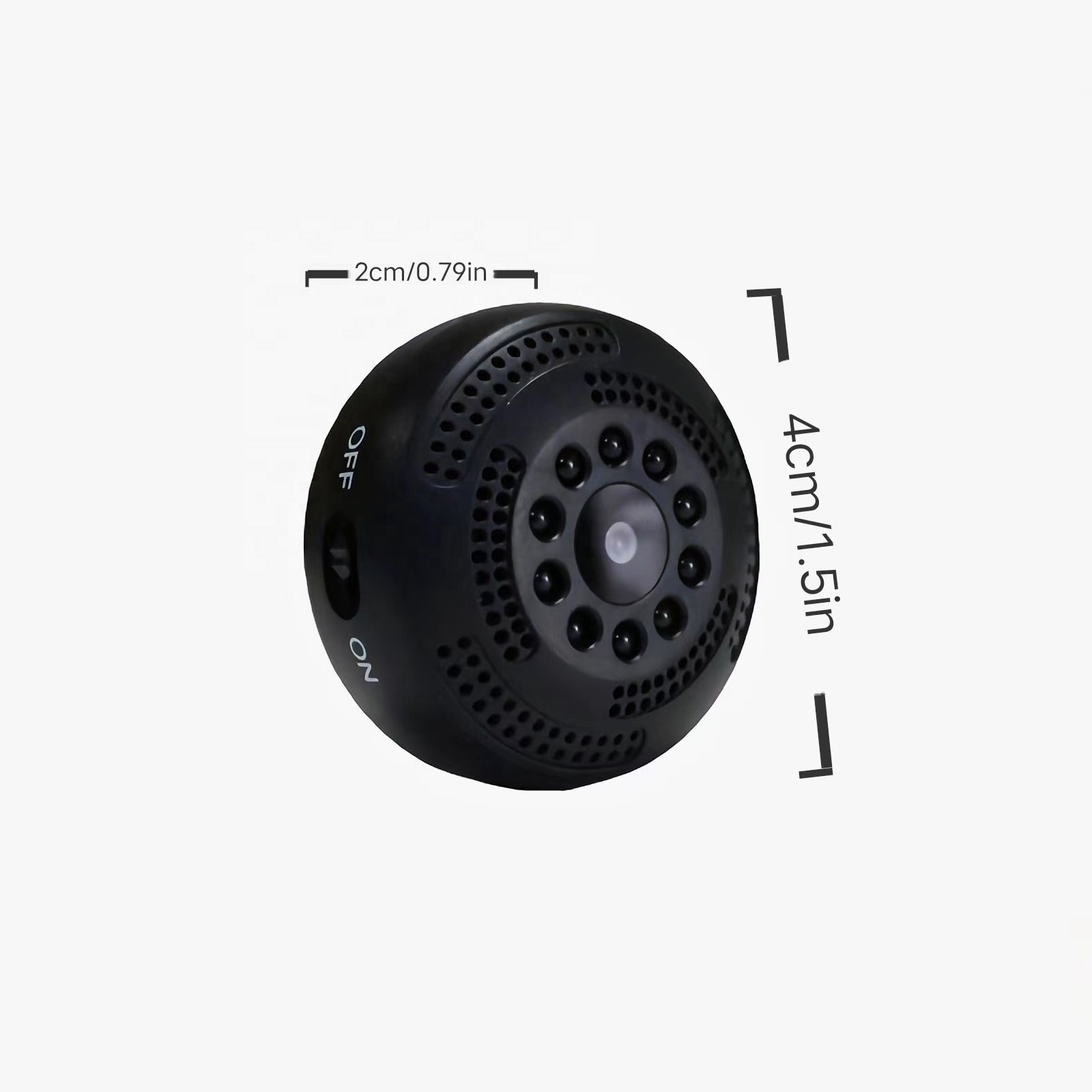 480P Battery Powered Wireless WiFi Small Nanny Cam Mini Camera surveillance night vision remote view on Mobile APP