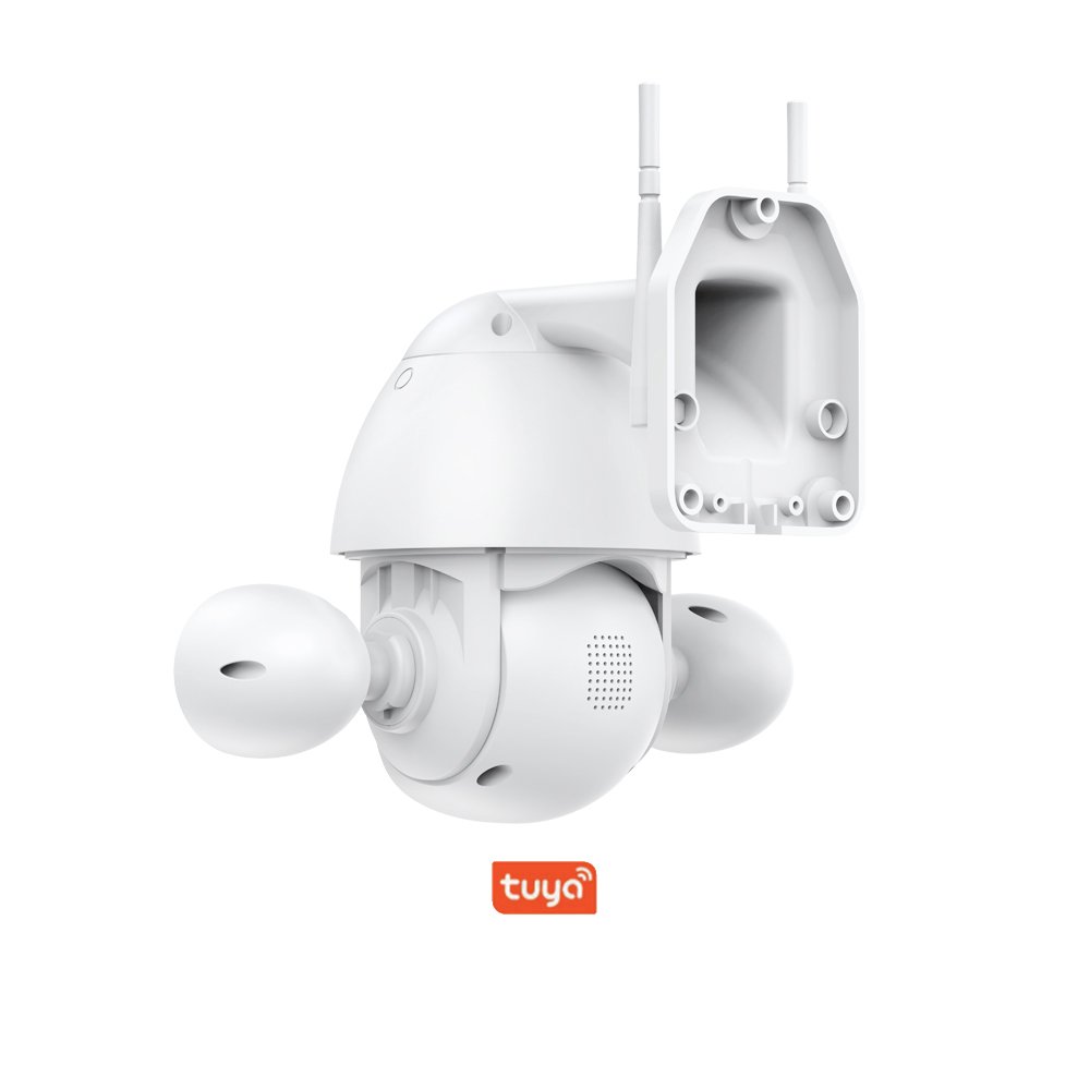 Auto tracking wifi ptz ip cam floodlight camara flood light home security indoor outdoor smart app tuya cctv camera
