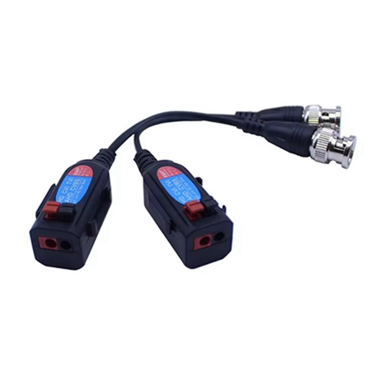 5MP CVI TVI AHD Passive bnc to rj45 balum video hd converter transmitter receiver current Video hdcvi balun Power