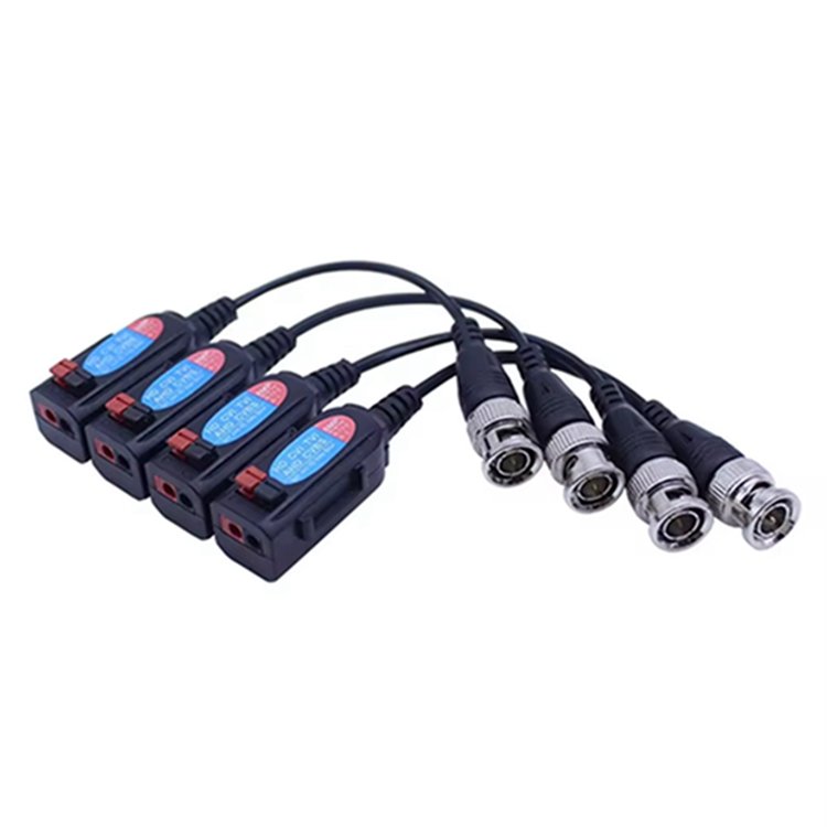 5MP CVI TVI AHD Passive bnc to rj45 balum video hd converter transmitter receiver current Video hdcvi balun Power