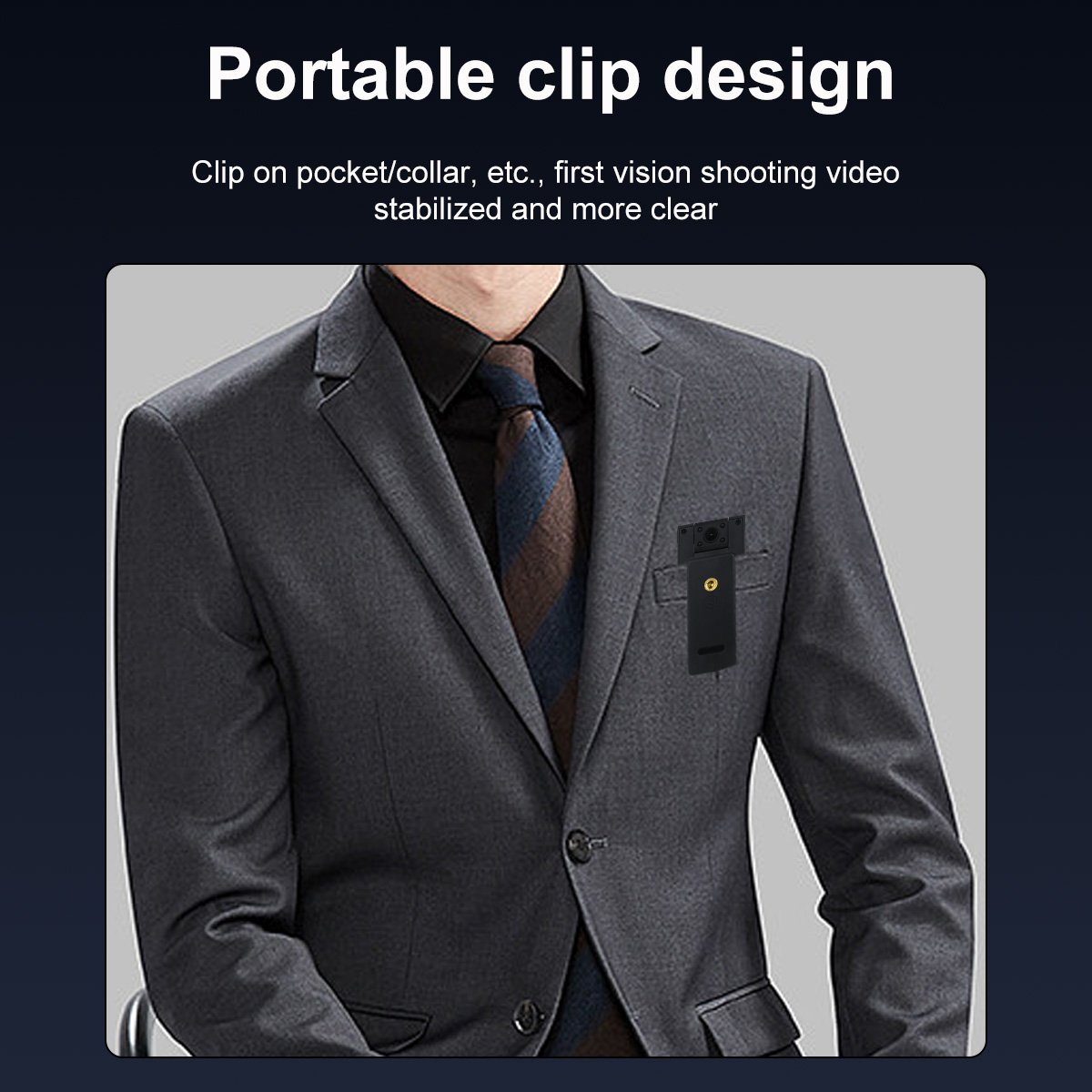 1080p Body Worn Mini Wifi Camera Digital Video Recorder Camcorder Night Vision Law Enforcement Security Camera