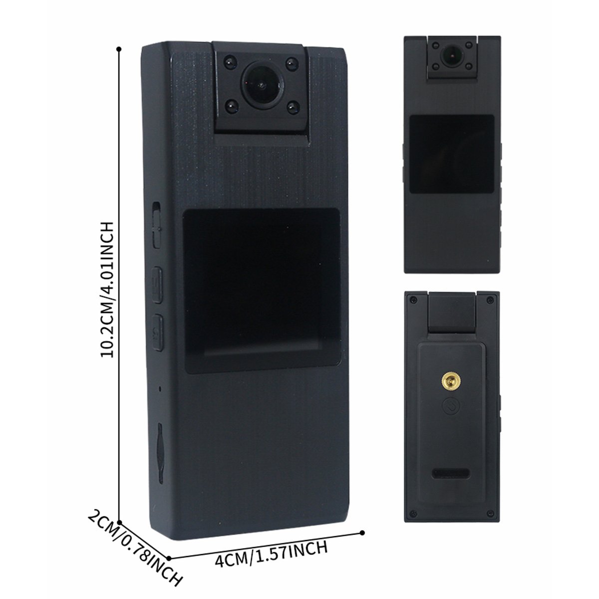 1080p Body Worn Mini Wifi Camera Digital Video Recorder Camcorder Night Vision Law Enforcement Security Camera