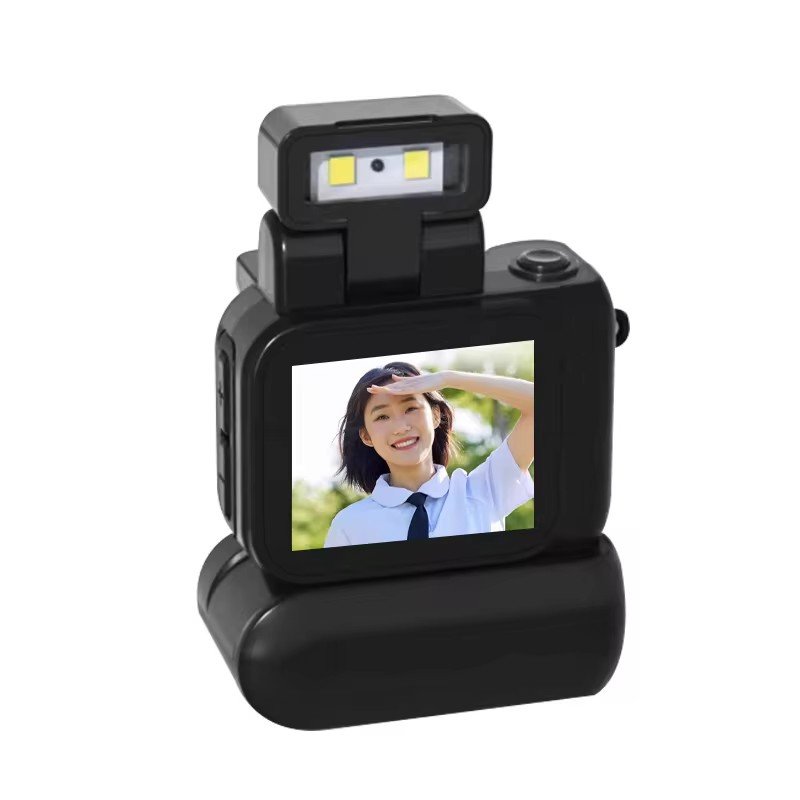 New Monoreflexes Style Mini Camera CMOS With Flash Lamp And Battery Dock Portable Video Recorder DV 1080P With LCD Screen