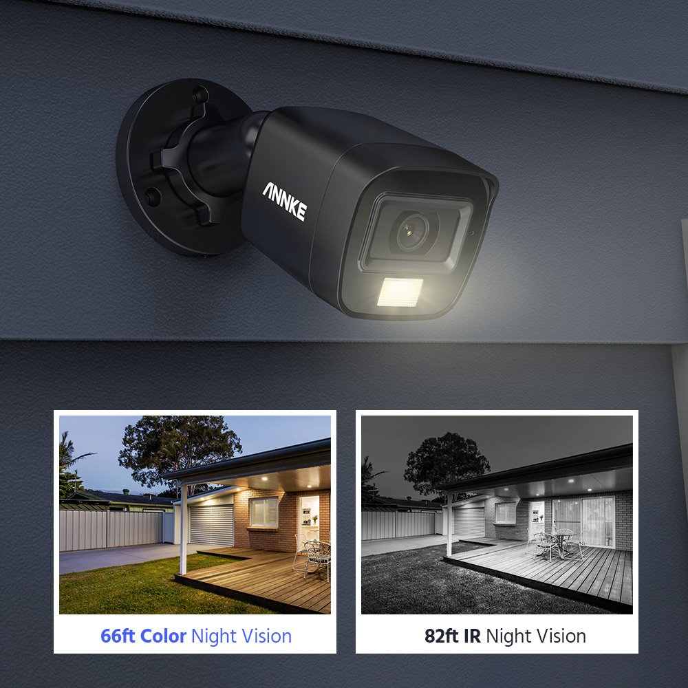 ANNKE IP67 Weatherproof 3K 4 Channel Built-In 1024 GB ESSD Security System Up To 2-Week Record wireless cctv camera system