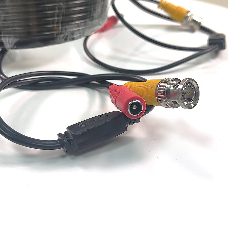 Wholesale 20m CCTV Coaxial BNC+DC Power Cable other camera accessories for Analog Cameras