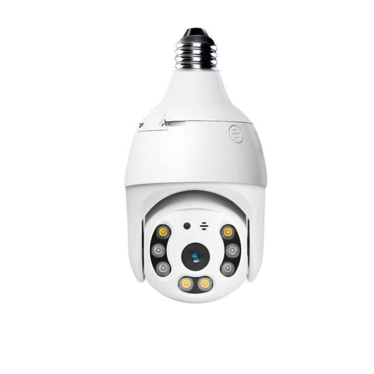 Home Smart Wireless Light Bulb Ip Hd 360 Degree Surveillance Ptz Security Wifi Cctv Network Camera