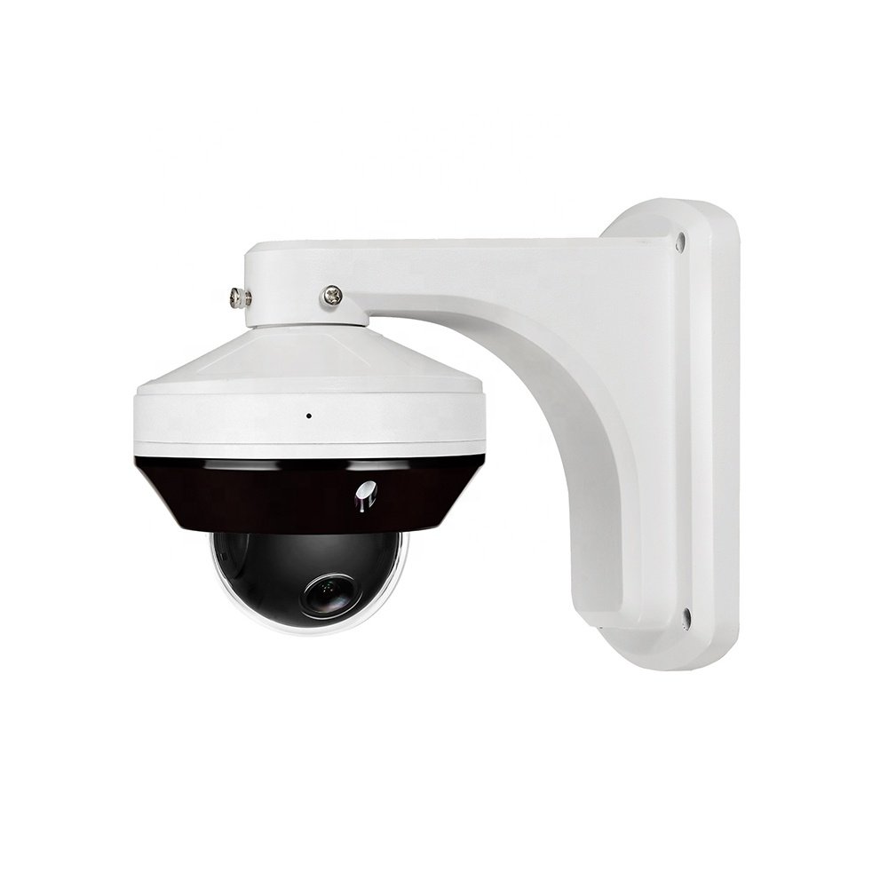 2024 6mp/8mp 4x Optical Zoom Mini Dome Ip Ptz Camera Outdoor Waterproof With Internal Microphone Poe Compatible With Hik Nvr