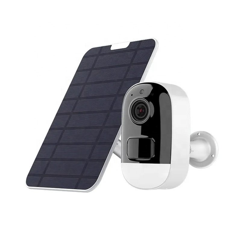 Factory Supply Outdoor Solar Panel Battery Powered Wireless Camera Wifi 4G SIM Card Security 1080P Camera