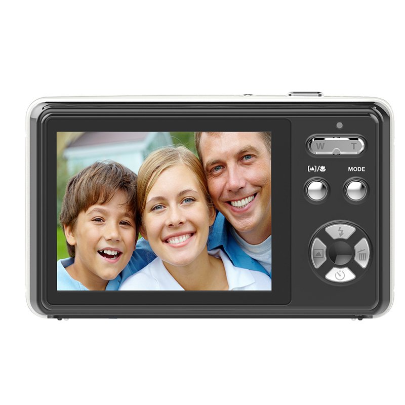 digital photo camera with 2.4'' Color display and 16x digital zoom mini vlog 1080p 2.7K camera