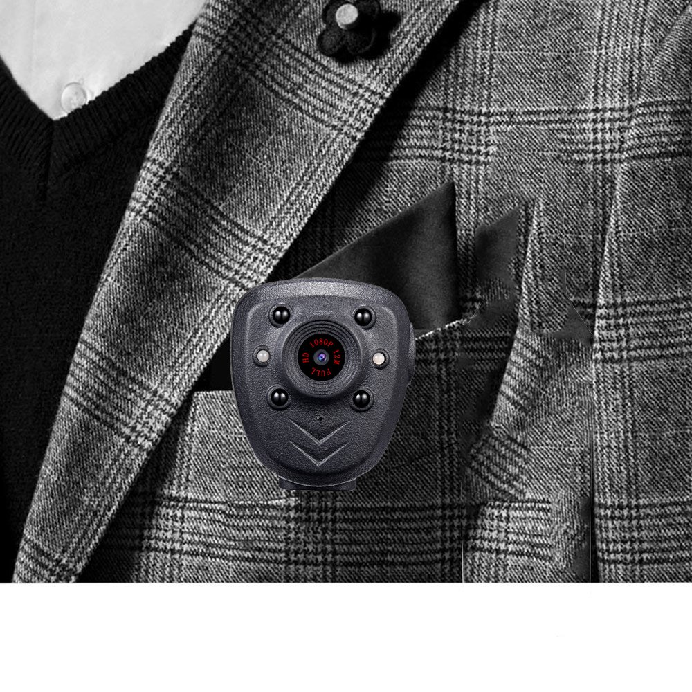1080p HD IR Night Vision Mini Body Camera Video Recorder Wearable Body Worn Camera