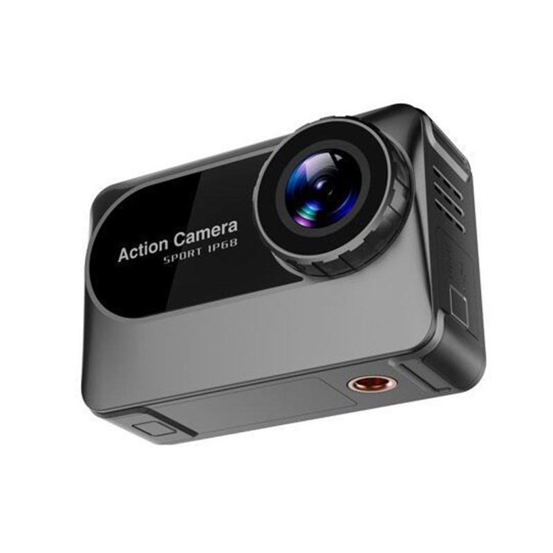 Hot Sale 4K High Definition 10x Optical Zoom Waterproof Outdoor Sports DV Mini Camera with Wireless WiFi and SD Media Support