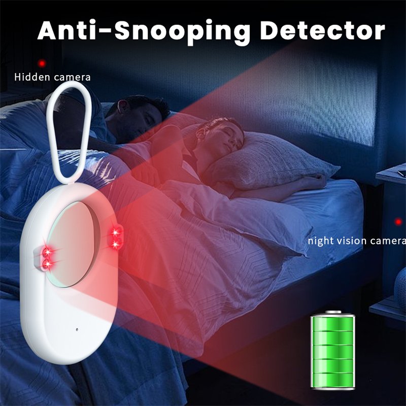2024 New products Anti-bugging portable Anti-spy detection camera infrared detector Inspection device T02