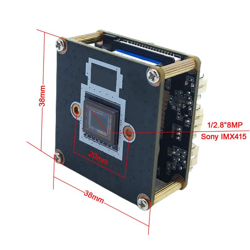 New Arrival Smart detection MSC 339G 8MP CMOS For Sony IMX415 IMX 415 4K Real-time Illumination AI HD Network Camera Module