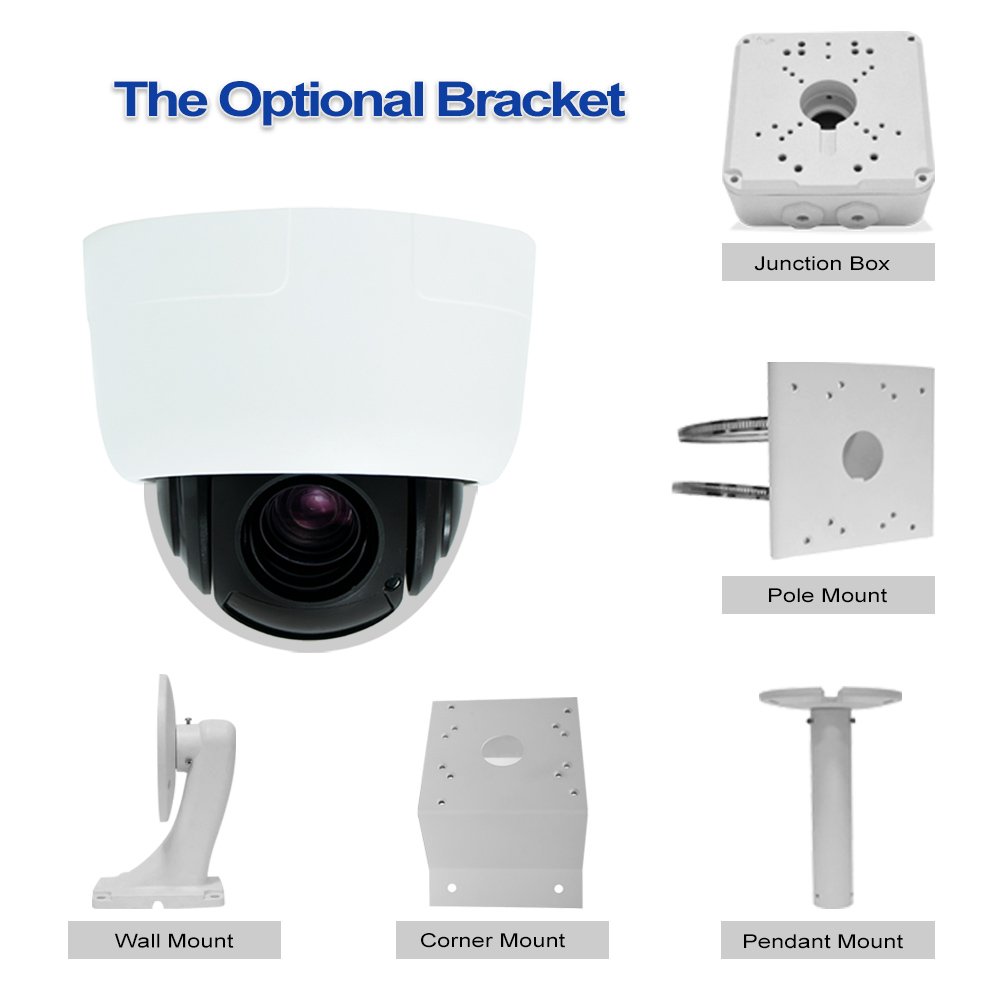 Outdoor Mini PTZ Camera Dome 5MP Analog CCTV Video Surveillance Speed Camera 10X PTZ De Seguridad Domestic Security Cameras