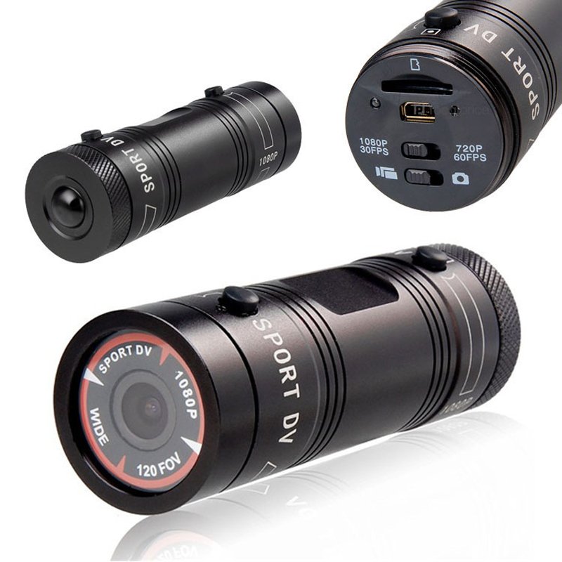 Best F9 Mini Sports Camera F9 Hd Bike Motorcycle Helmet Sports Action Camera Video Dvr Dv Camcorder