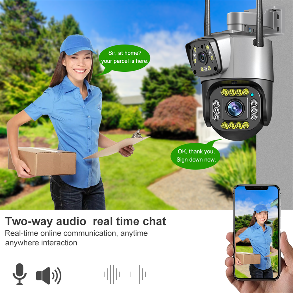 V380 Pro HD 2K 4MP 4G Sim Card Smart Network Wifi Ptz Outdoor Indoor Waterproof Home security cameras 360 degrees