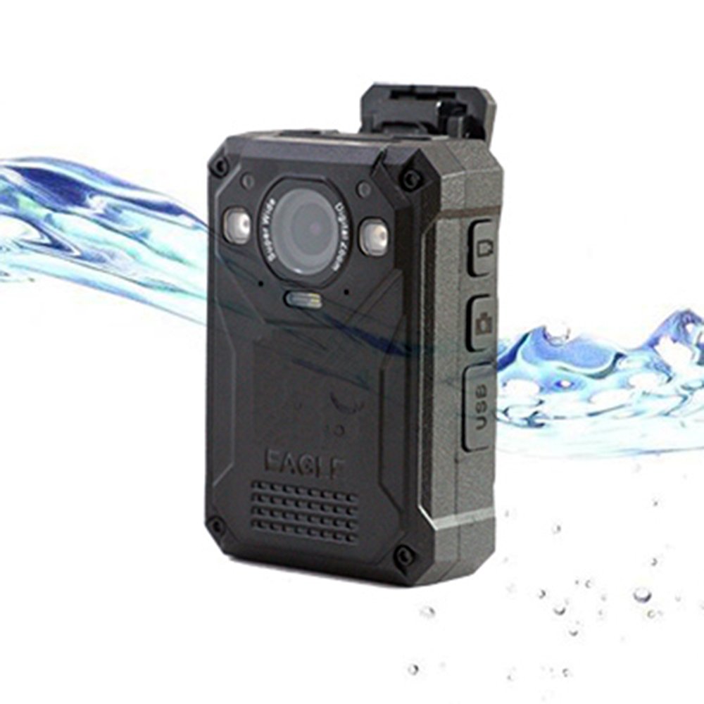 Professional 3600mAh 1296P IP68 Night Vision Law Enforcement Body Camera