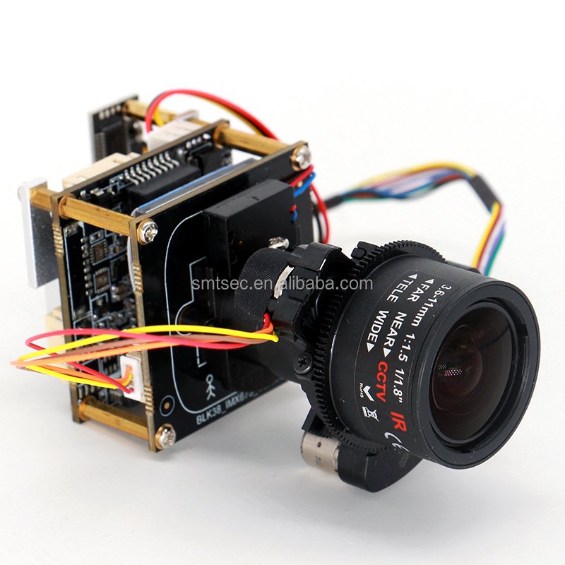 SIP-K664K5-3611 Starvis audio, USB,UART,Reset.4.0mp, 60fps,1/1.8" IMX664+Hi3519DV500, 3.6-11mm Lens Drone wifi camera module