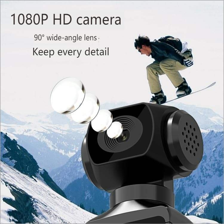 4K Ultra HD Pocket Action Camera 270 Rotatable Vlog Wifi Mini Sports Cam Waterproof Case Helmet Travel Bicycle Driver Recorder