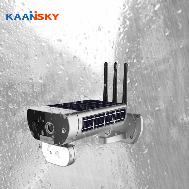 KAANSKY solar ultra-low-power sound-light alarm network camera