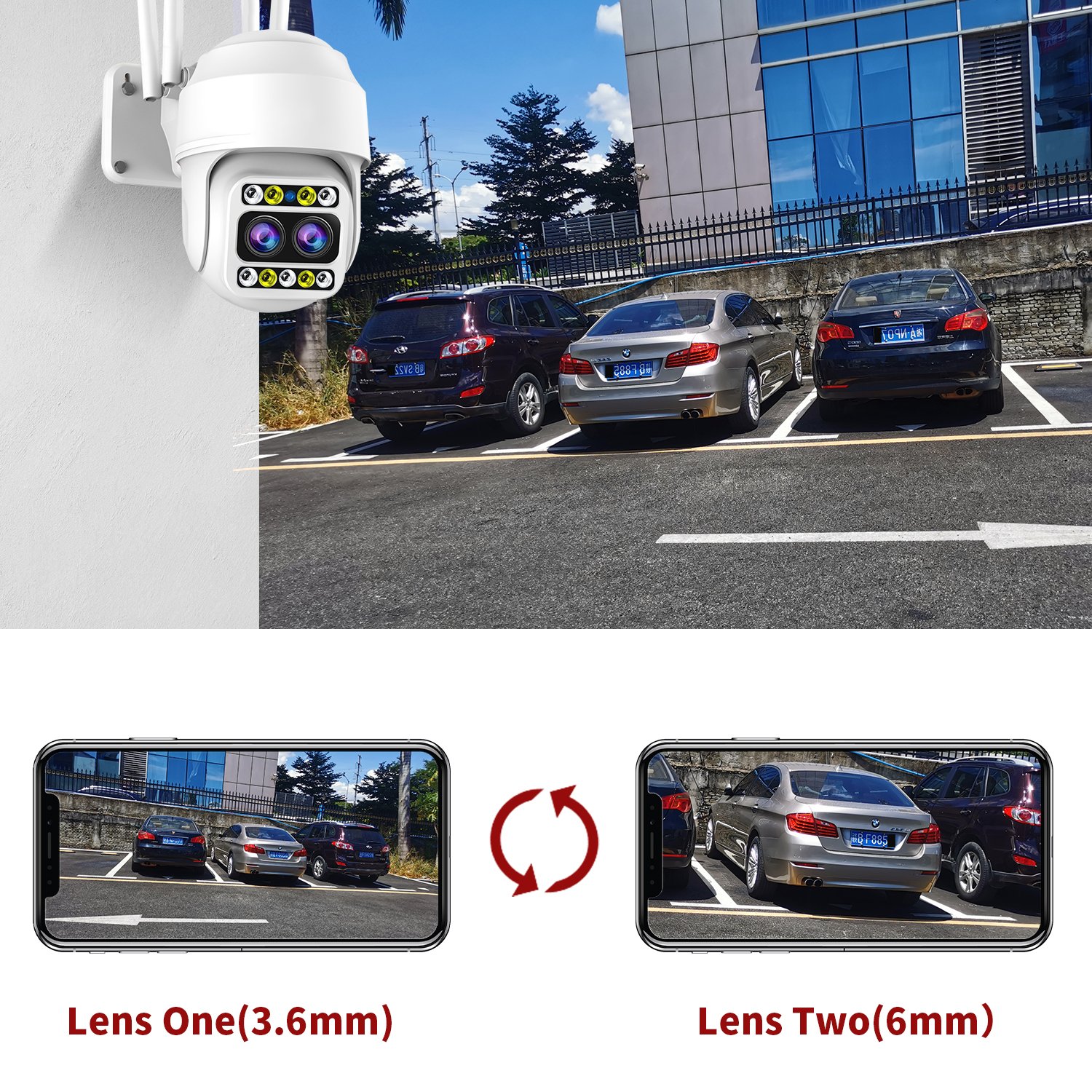1080P Wi-Fi IP Camera 2MP Outdoor Home Security IP Camara Seguridad System Wireless HD Motion Detect WiFi Network Camera
