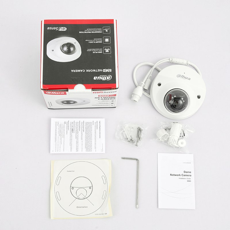 Dahua 5MP WizMind Fisheye IP Camera People Counting Panoramic IPC-EB5541-AS Network Camera