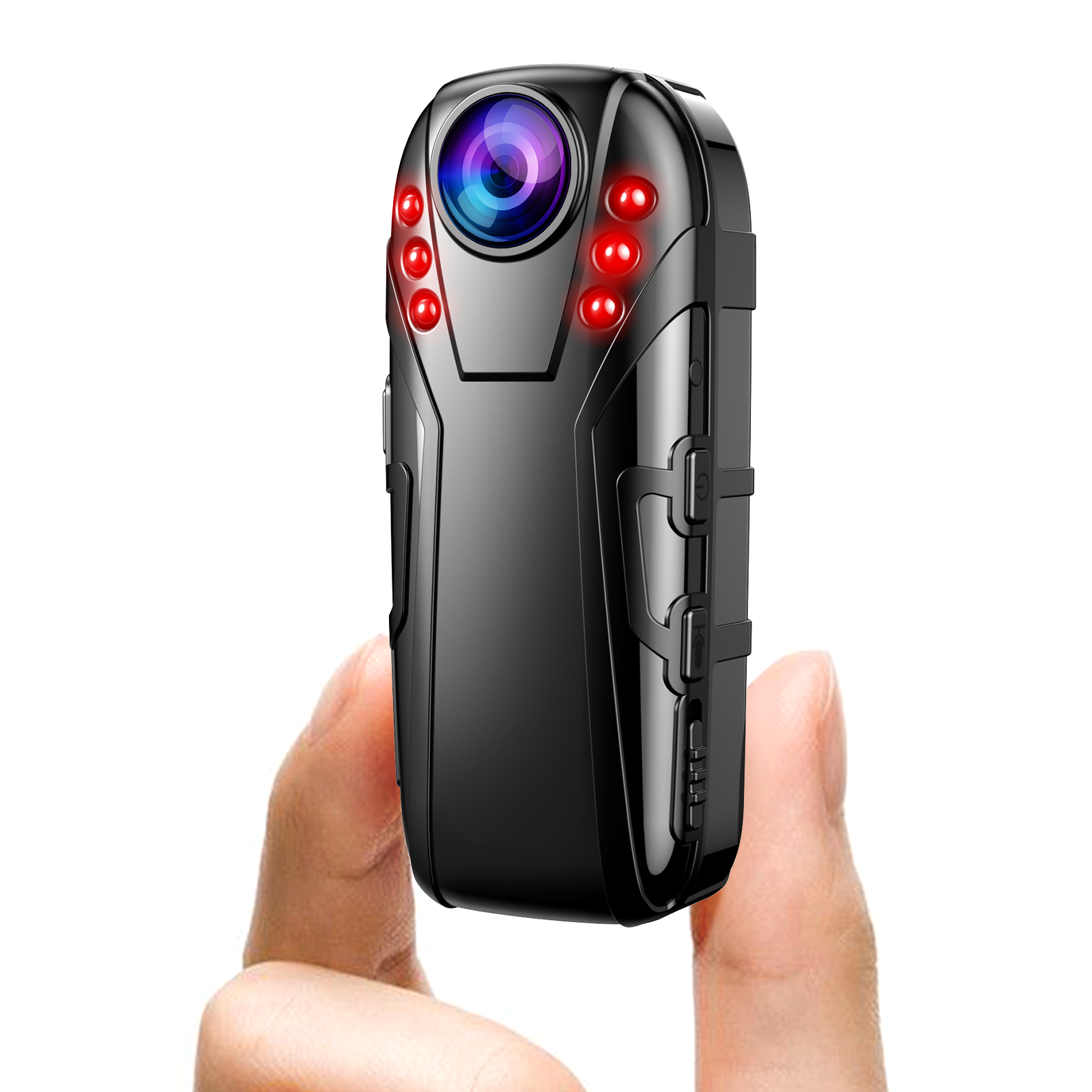 BOBLOV L02 Mini Camera, 1080P Full HD 32GB Small Body Camera, Infrared Night Vision Wearable Camera Video Recorder Dash Cam