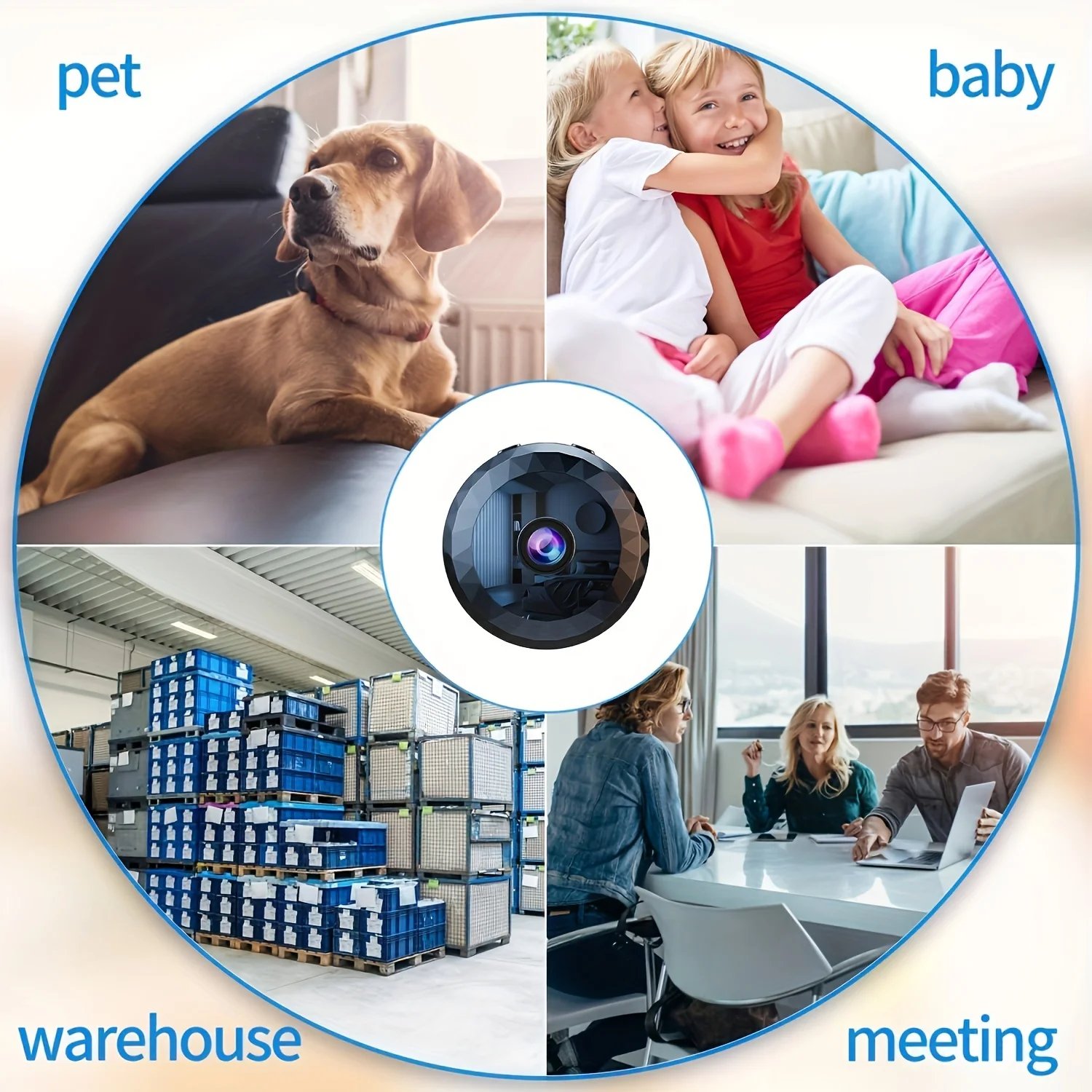 A11 IP Mini Camera Wireless WiFi 1080P HD Security Remote Control Surveillance Night Vision